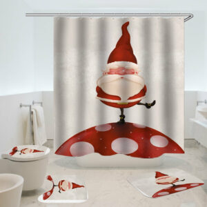christmas shower curtain