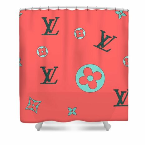 Louis vuitton Shower Curtain Flower