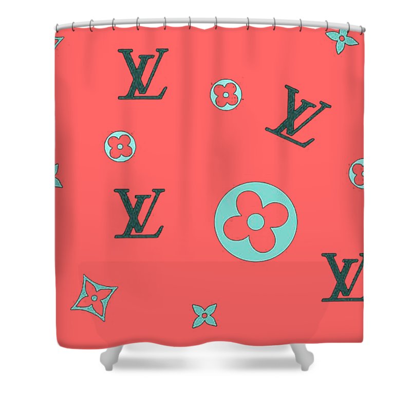 Louis vuitton Shower Curtain Flower