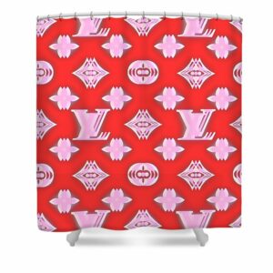 Louis Vuitton shower curtain