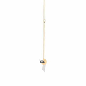 Leda Madera Meryl Brass Necklace