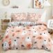 Pink Autumn Halloween bed set