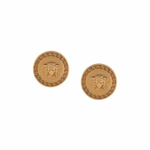 Versace Tribute Button Earrings Accessories