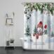 Funny Kids Christmas Shower Curtain