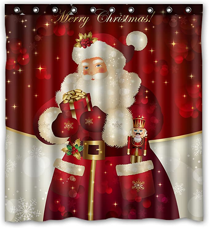 Santa Claus Shower Curtain