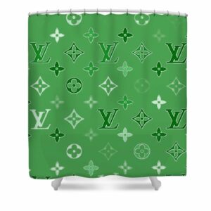 Louis Vuitton shower curtain