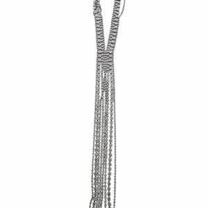 Helenezubeldia Crystal Tie Necklace Accessories