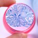 The Born Pretty Clear Jelly Silicone Stamper with Metallic Handle and Scraper Set