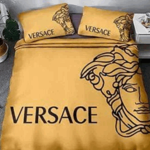 Basic Yellow Versace bed set