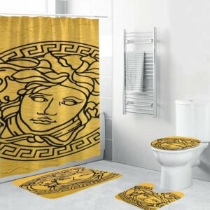 Medusa Versace Shower Curtain Set