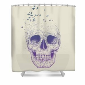 Let them fly Halloween Shower Curtain