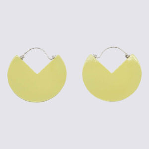 Isabel Marant Light Yellow And Silver '90 Earrings