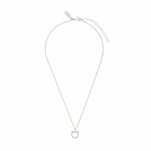 Ferragamo Gancini Crystal Small Necklace