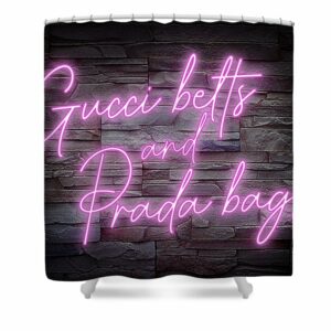 Gucci shower curtain