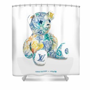 Louis Vuitton x Unicef Art Shower Curtain