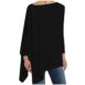 Womens Casual blouse Solid Long Sleeve Irregular Sweatshirt Loose - ROSAMISS STORE