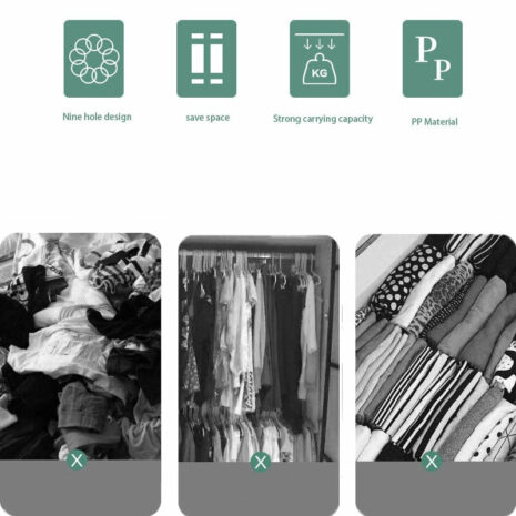 Multifunction Hanger storage rack - ROSAMISS STORE