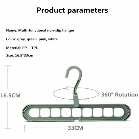 Multifunction Hanger storage rack - ROSAMISS STORE