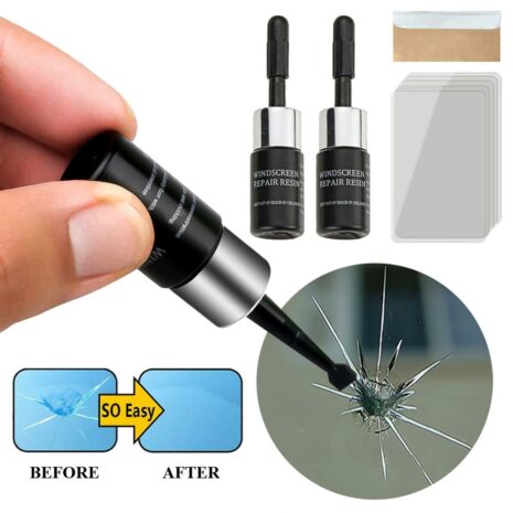 windscreen windshield Repair Fluid tool kit - ROSAMISS STORE