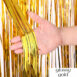 Birthday Party Wedding Decoration Backdrop Curtains Glitter Glossy Fringe Tinsel Foil - ROSAMISS STORE