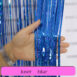 Birthday Party Wedding Decoration Backdrop Curtains Glitter Glossy Fringe Tinsel Foil - ROSAMISS STORE