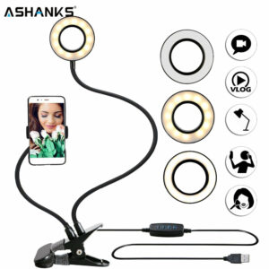 Selfie Studio™ Light With Phone Holder