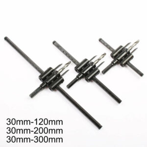 Circle Hole Saw Drill Bit Cutter Tool Kit Set