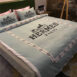 Gray Hermes bed set