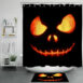 Scary Pumpkin King Halloween Shower Curtain