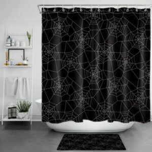 Spider Halloween Shower Curtain