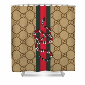 Snake Gucci shower curtain