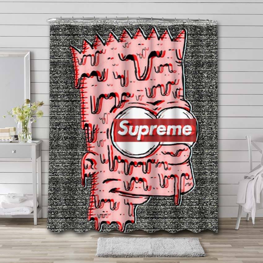 Bart Simpsons Supreme Shower Curtain Set