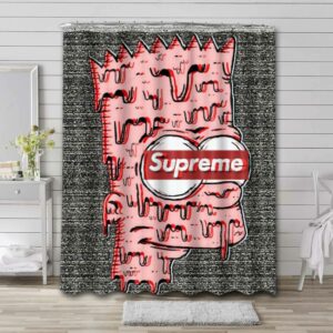 Bart Simpsons Supreme Shower Curtain Set