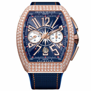 V45 Vanguard Yachting Chrono Rose Gold & Diamonds