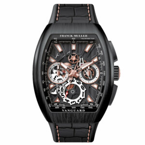 V45 Vanguard Grand Date Chrono Brushed Black Titanium