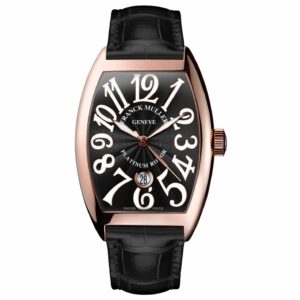 Cintree Curvex Rose Gold, Black Dial