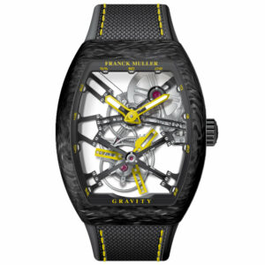 V45 Vanguard Gravity Skeleton Tourbillon Carbon - Yellow