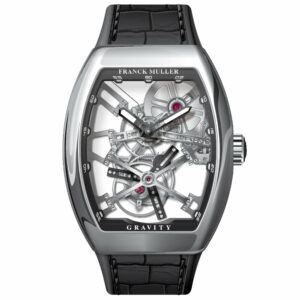 V45 Vanguard Gravity Skeleton Tourbillon Polished Steel