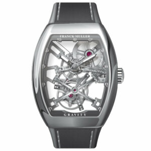 V45 Vanguard Gravity Skeleton Tourbillon Polished Steel