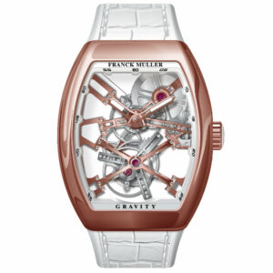 V45 Vanguard Gravity Skeleton Tourbillon Polished Rose Gold