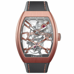 V45 Vanguard Gravity Skeleton Tourbillon Brushed Rose Gold