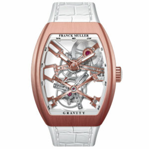 V45 Vanguard Gravity Skeleton Tourbillon Brushed Rose Gold