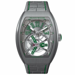 V45 Vanguard Gravity Tourbillon Brushed Titanium - Green