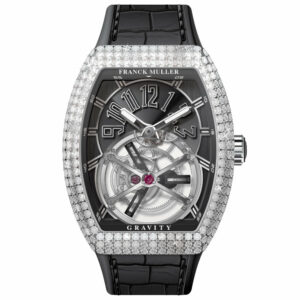 V45 Vanguard Gravity Tourbillon Steel Diamond Case