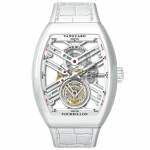 V45 Vanguard Tourbillon Skeleton White Titanium