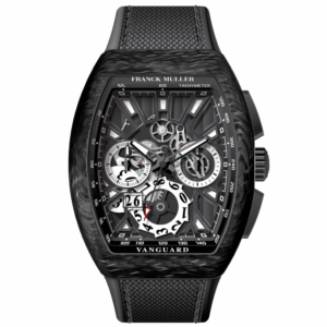 V45 Vanguard Chrono Grand Date Carbon Case Skeleton