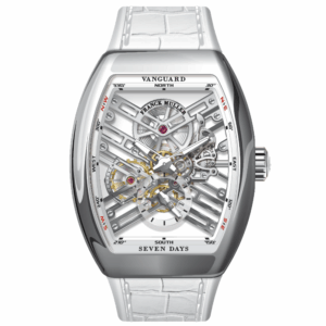 V45 Vanguard Stainless Steel Seven Days Skeleton