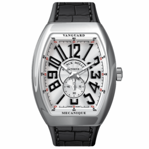 V45 Vanguard Slim Stainless Steel Black Numerals