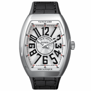 V45 Vanguard Slim Stainless Steel Black Numerals