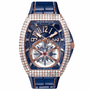 V45 Vanguard Gravity Yachting Rose Gold White Diamonds Case